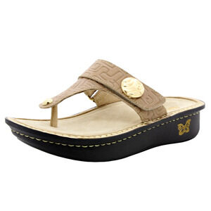 Alegria Sandals Carina Basically Amazing 39‎ Size 8M Wedge Comfort